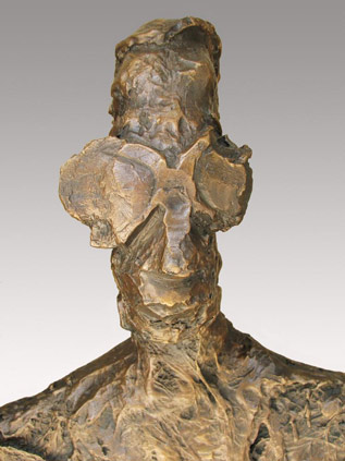 Detail The Age of Bronze, Life Size Sculpture